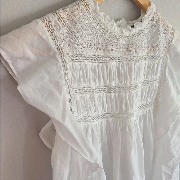 LOVE SAM White Lace Top - Picture 3 of 8